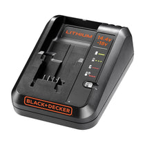 Black & Decker 1A Fast Charger For 14.4V And 18V Lithium-ion Batteries - Black