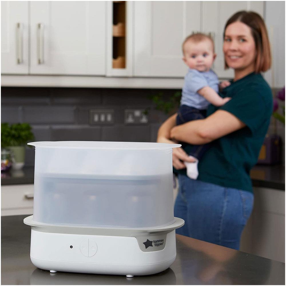 Tommee Tippee Super Steam Advanced Electric Steriliser - White Secondary image