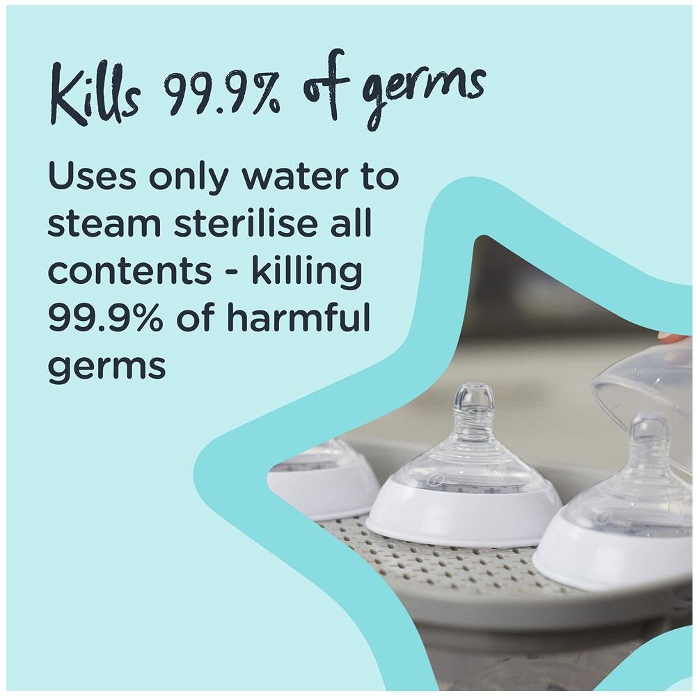Tommee Tippee Super Steam Advanced Electric Steriliser - White