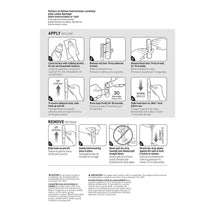 3M Command Designer Hooks Small 2 Hooks And 4 Small Strips 450g Holding Power - White