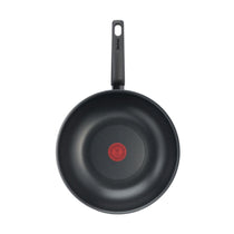 Tefal Simple Cook Non-Stick Wok 28cm Aluminum Thermal Signal - Black