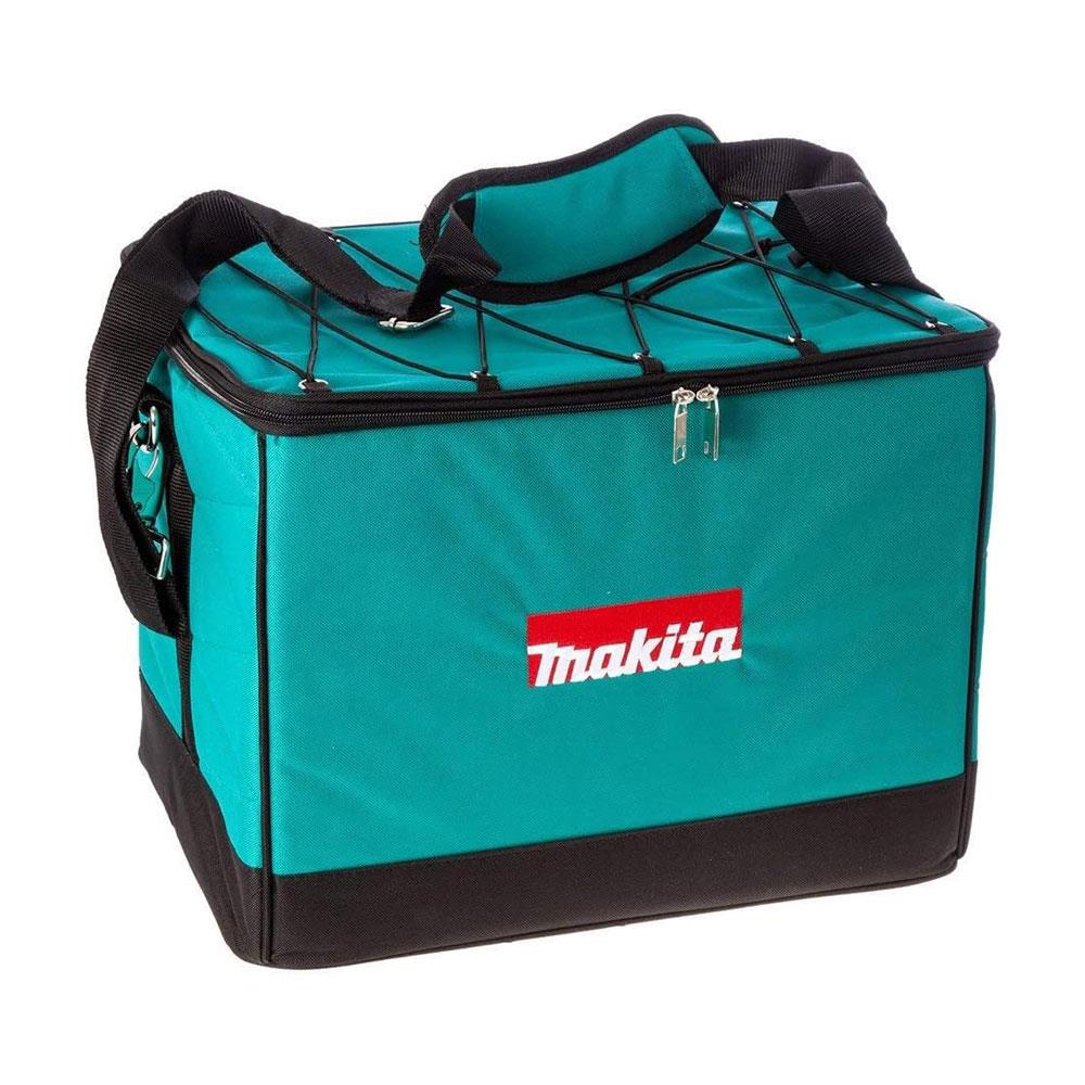 Makita Router Tool Bag 16 Inch 41cm Canvas Nylon Hard Base Toolbag With Shoulder Strap - Blue Main image