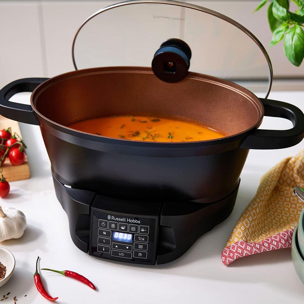 Russell Hobbs Good To Go Multicooker With 8 Versatile Functions 750W 6.5 Litre - Black Secondary image