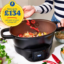 Russell Hobbs Good To Go Multicooker With 8 Versatile Functions 750W 6.5 Litre - Black