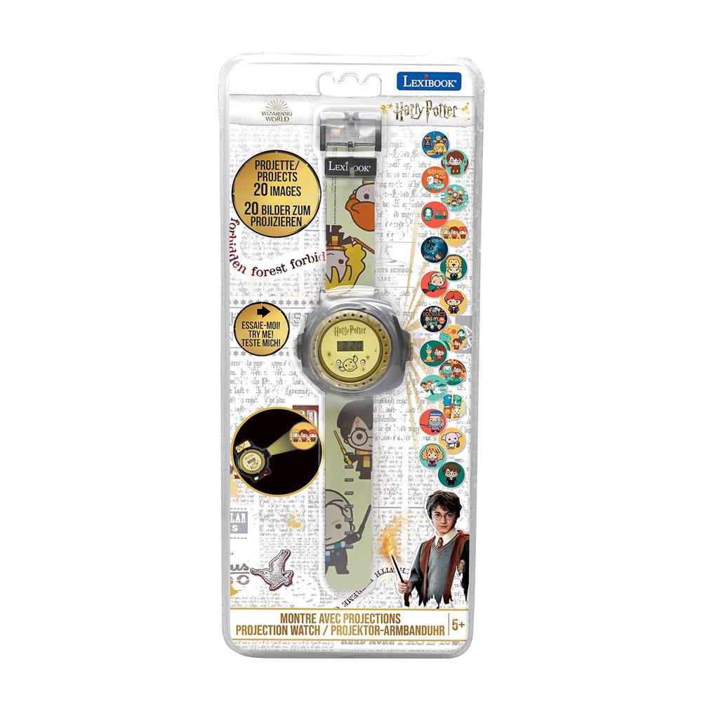 Lexibook Harry Potter Childrens Projection Watch With 20 Images - Black And Gold