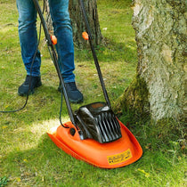 Black & Decker Electric Hover Mower 30cm 1200W - Orange/Black