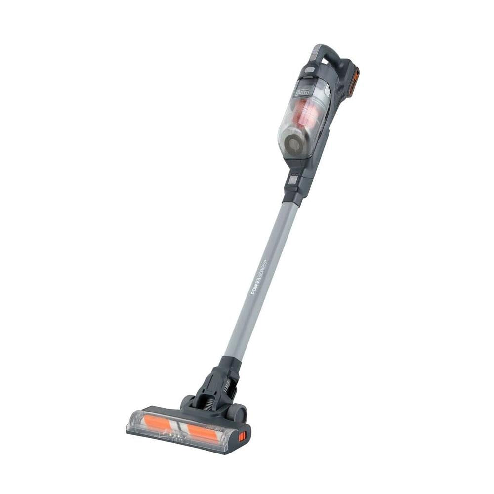 Black & Decker PowerSeries+ 18V 2-In-1 Stick Vacuum Cleaner With Removable 2Ah Battery - Grey