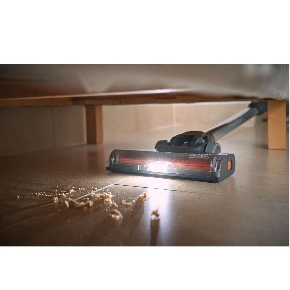 Black & Decker PowerSeries+ 18V 2-In-1 Stick Vacuum Cleaner With Removable 2Ah Battery - Grey