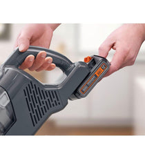 Black & Decker PowerSeries+ 18V 2-In-1 Stick Vacuum Cleaner With Removable 2Ah Battery - Grey