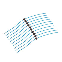 Black & Decker Replacement Heavy Duty Line 10x 30cm 2.4mm