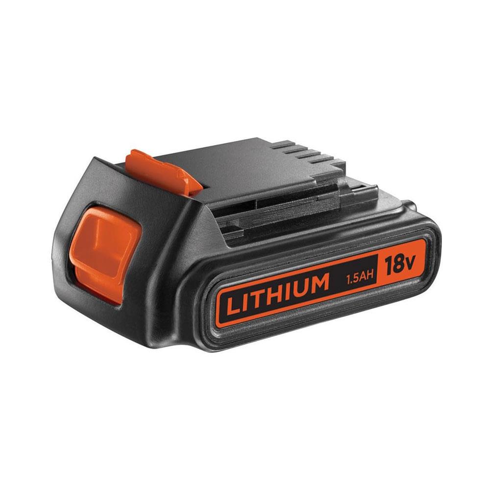 Black & Decker 18V 1.5Ah Lithium Ion Battery - Black Main image