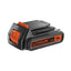 Black & Decker 18V 1.5Ah Lithium Ion Battery - Black