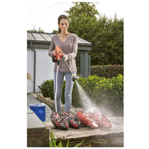 Black & Decker 18V Pressure Washer And Cleaner With 1 x 2ah Battery And 1A Charger 5 Accessories - Orange/Black