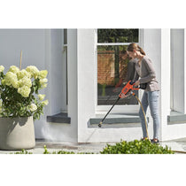 Black & Decker 18V Pressure Washer And Cleaner With 1 x 2ah Battery And 1A Charger 5 Accessories - Orange/Black
