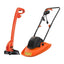 Black & Decker Electric Hover Mower With GL250 Strimmer Grass Strimmer 1200W 30cm - Orange/Black