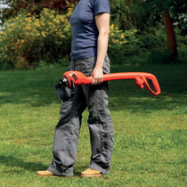 Black & Decker Electric Hover Mower With GL250 Strimmer Grass Strimmer 1200W 30cm - Orange/Black