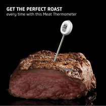 Salter Instant Read Digital Meat Thermometer - Silver/White