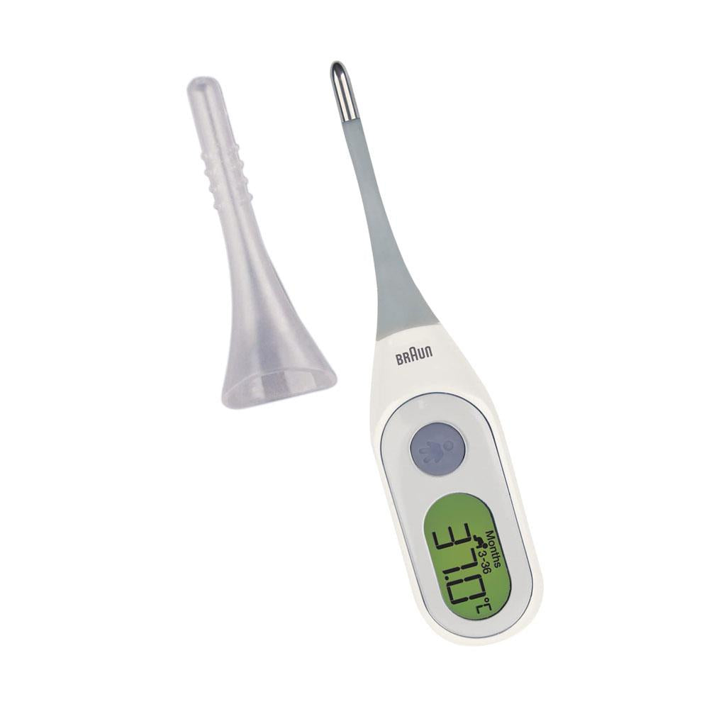Braun PRT2000EU Digital Thermometer With Age Precision - White/Blue