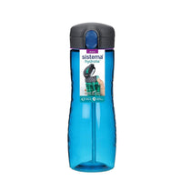 Sistema Hydrate Quick Flip Straw Water Bottle 800ml - Assorted Colours