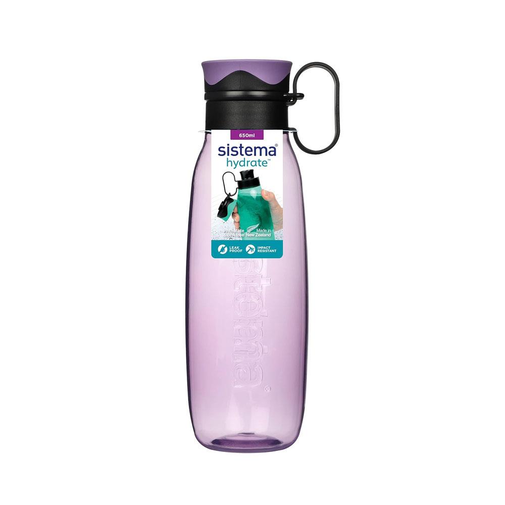 Sistema Tritan Traverse Water Bottle 650ml - Assorted Colours