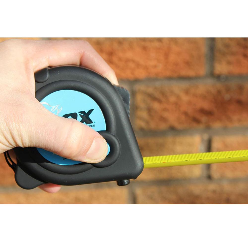 OX Tools 3M Metric Tape Measure Metric Only - Black/Blue