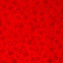 Hama 1000 Midi Beads In Bag Cylindrical Plastic - Night Glow Red
