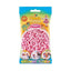 Hama 1000 Midi Beads In Bag Cylindrical Plastic - Pink