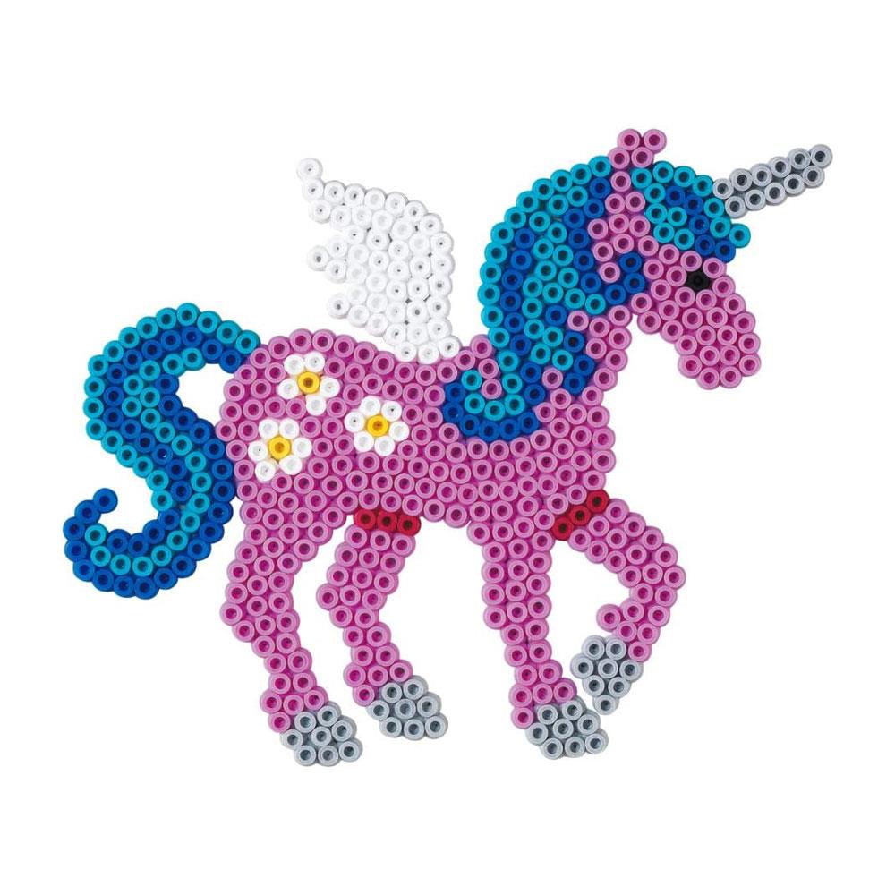 Hama Beads Fantasy Horse Large Blister Pack Fun Creative Craft Activity - Multicolour Secondary image