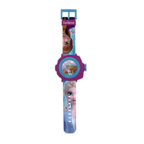 Lexibook Disney Frozen II Children Projection Watch With 20 Images - Blue/Purple/Berry
