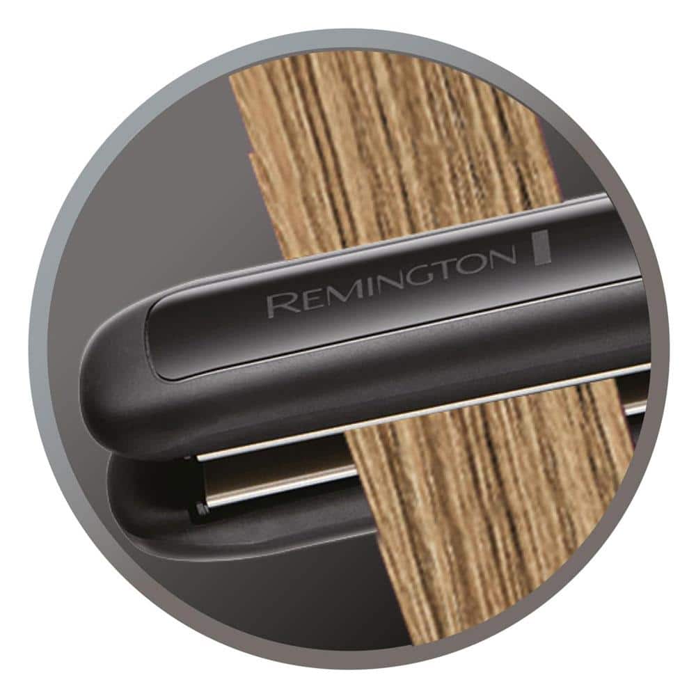 Remington 215 Slim Ceramic Hair Straightener 110mm Floating Plates - Black