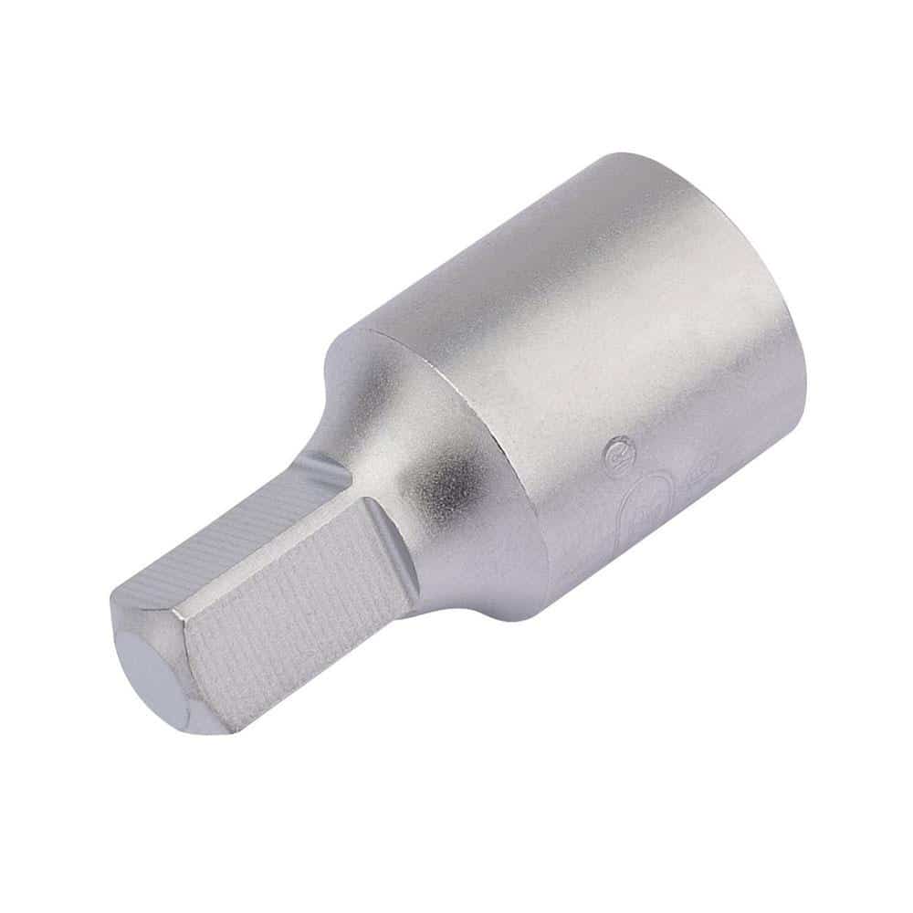 Draper Square Drain Plug Key 3/8 Inch Square Drive 8mm Chrome Vanadium Steel - Silver Secondary image