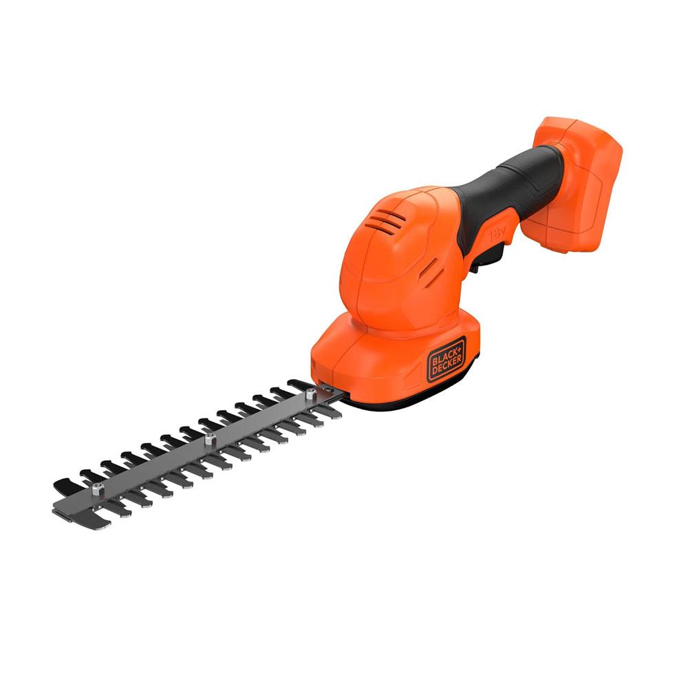 Black & Decker 18V Cordless Shear Shrubber Without Battery - Orange/Black
