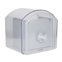 KitchenCraft Expandable Stay Fresh Bread Keeper Bread Bin Acrylic With Bread Slicer Large - Clear