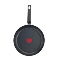 Tefal Simple Cook Frying Pan 28cm Titanium Non-Stick Coating Aluminum - Black