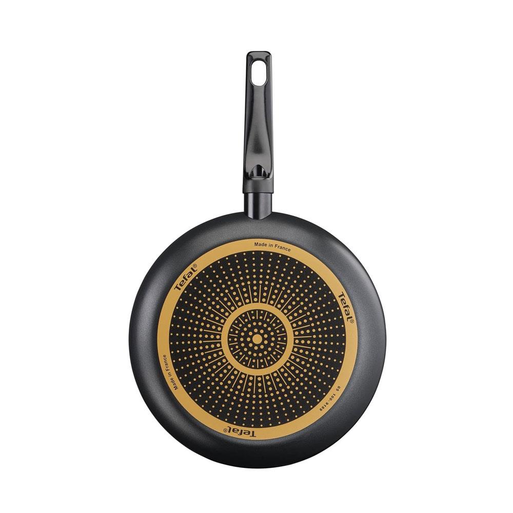 Tefal Simple Cook Frying Pan 28cm Titanium Non-Stick Coating Aluminum - Black