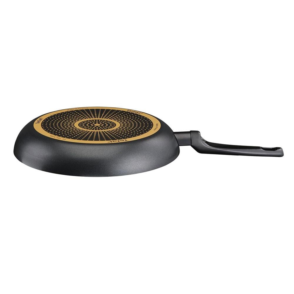Tefal Simple Cook Frying Pan 28cm Titanium Non-Stick Coating Aluminum - Black