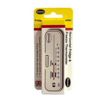 Brannan Horizontal Fridge Or Freezer Thermometer - White