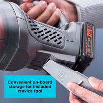 Black & Decker 18V Power Connect Dustbuster Handheld Vacuums Cleaner Bare Unit - Gray