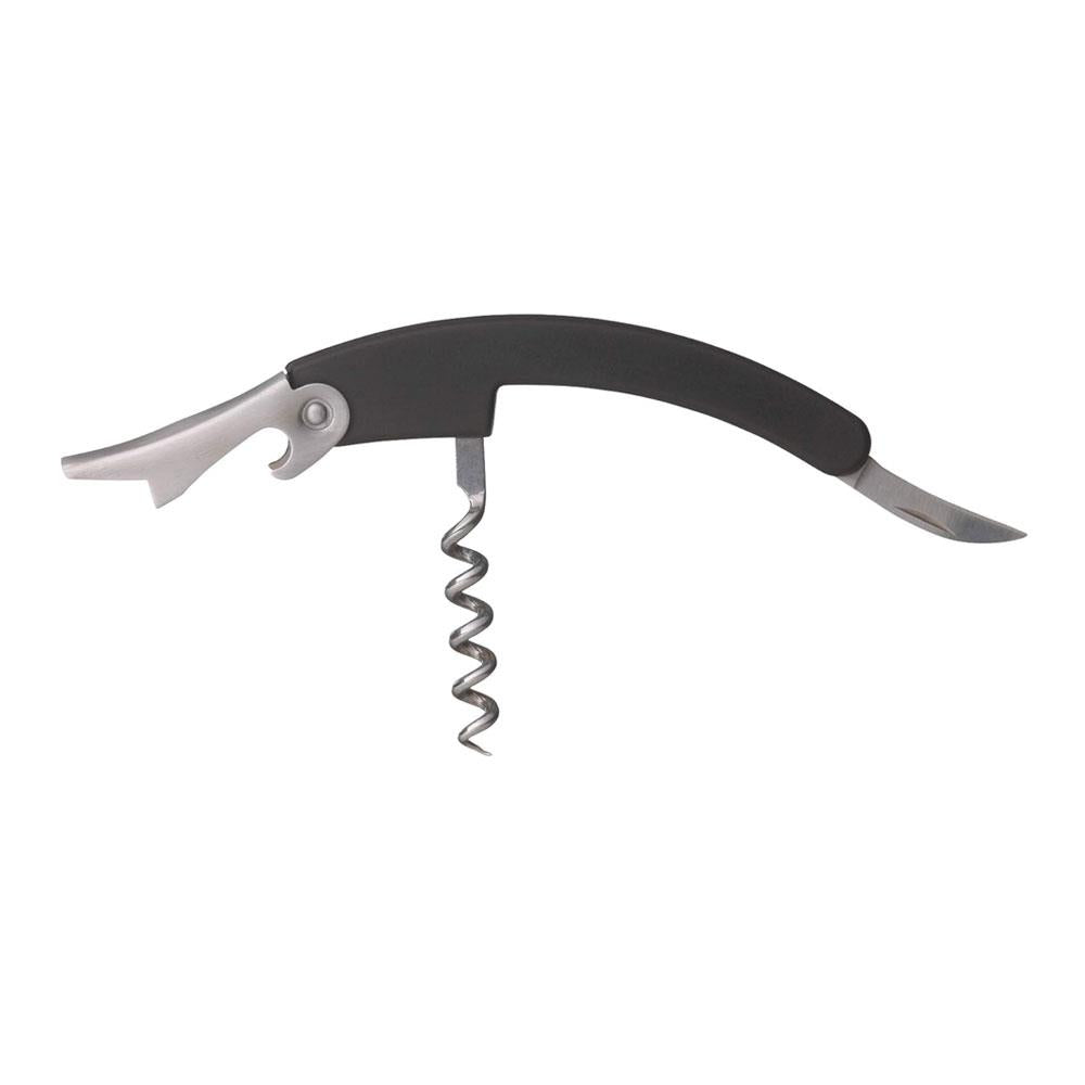 KitchenCraft BarCraft Waiters Friend Corkscrew Wine Opener - Black