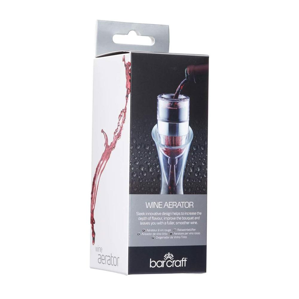 KitchenCraft BarCraft Red Wine Aerator Plastic - Transparent