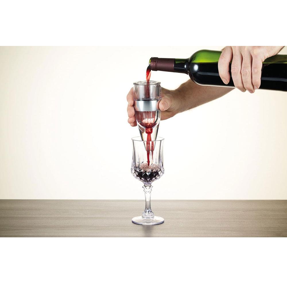 KitchenCraft BarCraft Red Wine Aerator Plastic - Transparent