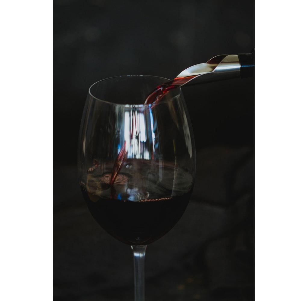 KitchenCraft BarCraft 2-In-1 Wine Pourer With Stopper Stainless Steel - Silver