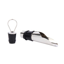 KitchenCraft BarCraft 2-In-1 Wine Pourer With Stopper Stainless Steel - Silver