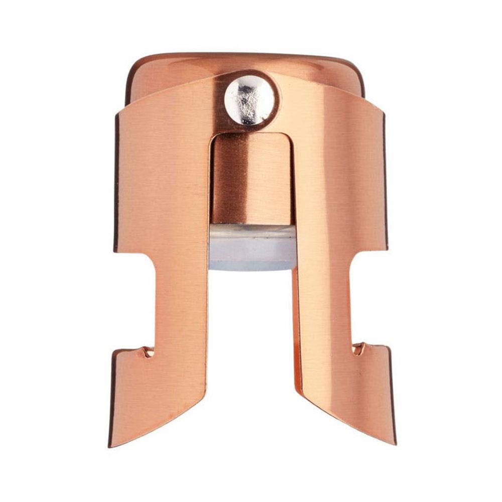 KitchenCraft Sparkling Wine/Champagne Stopper Stainless Steel - Copper