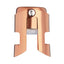 KitchenCraft Sparkling Wine/Champagne Stopper Stainless Steel - Copper