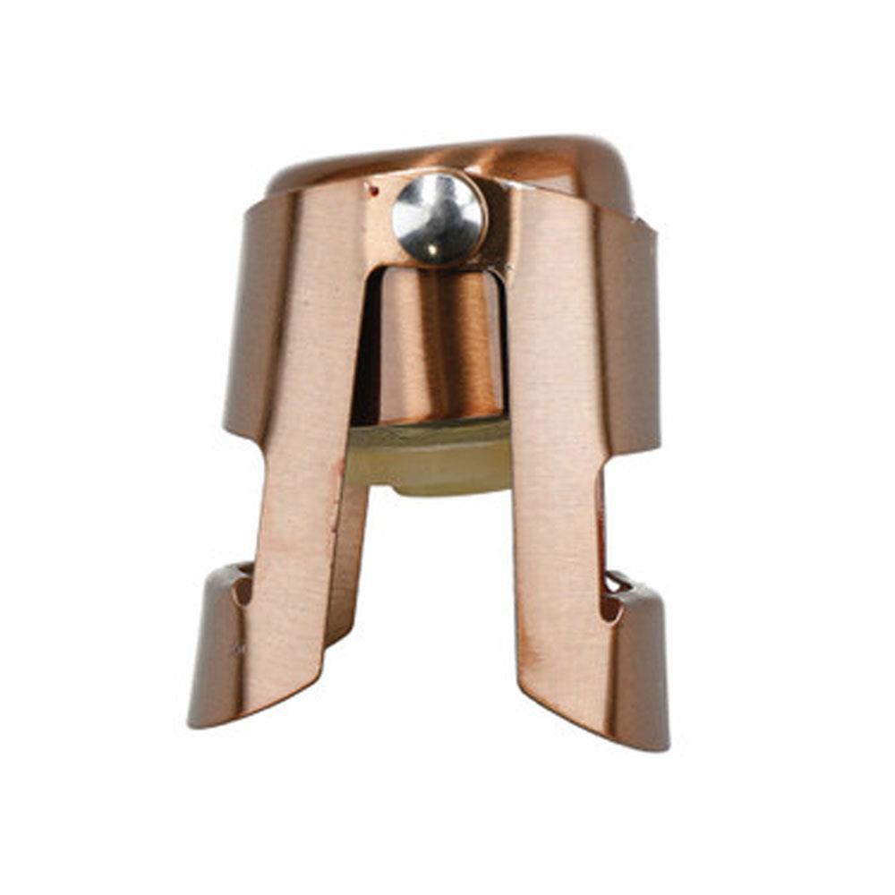 KitchenCraft Sparkling Wine/Champagne Stopper Stainless Steel - Copper