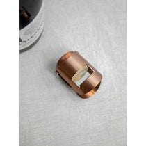 KitchenCraft Sparkling Wine/Champagne Stopper Stainless Steel - Copper