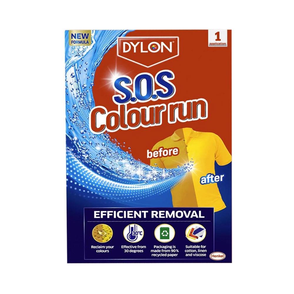 Dylon S.O.S Color Run Dye Efficient Remover For Restoring Colour Stains 1 Application -200 gr Main image