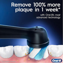 Oral-B iO Series 3 Electric Toothbrushes 3 Modes With Teeth Whitening 1 Tooth Brush Head - Black