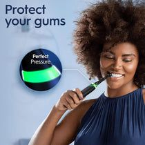 Oral-B iO Series 3 Electric Toothbrushes 3 Modes With Teeth Whitening 1 Tooth Brush Head - Black